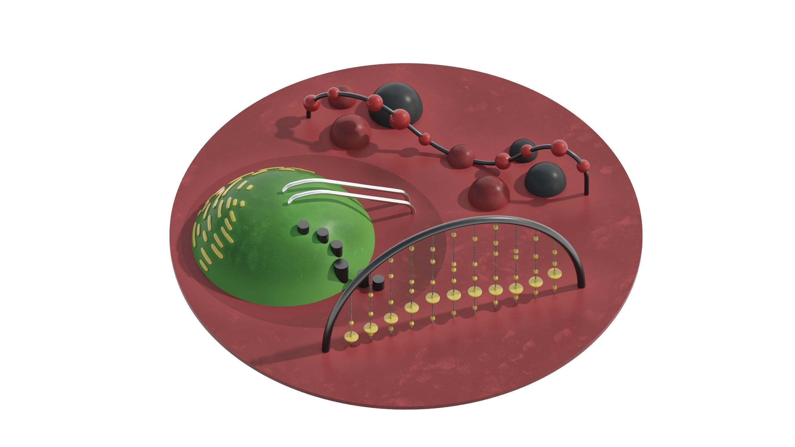 Kids Playground 5 3D model_10