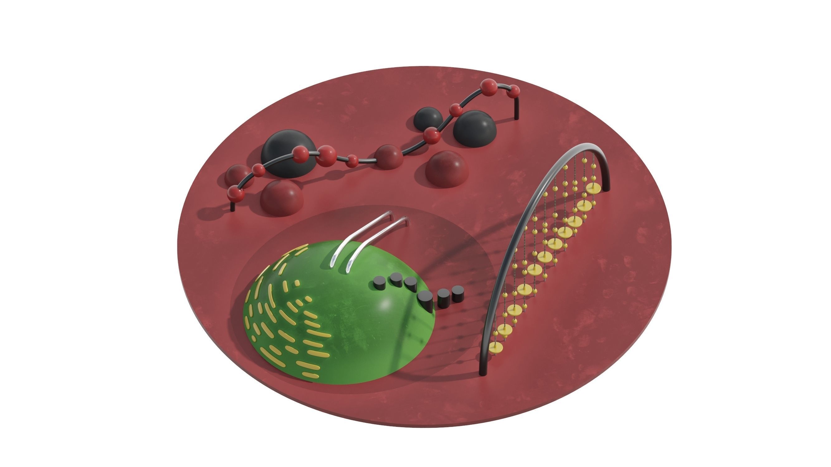 Kids Playground 5 3D model_13