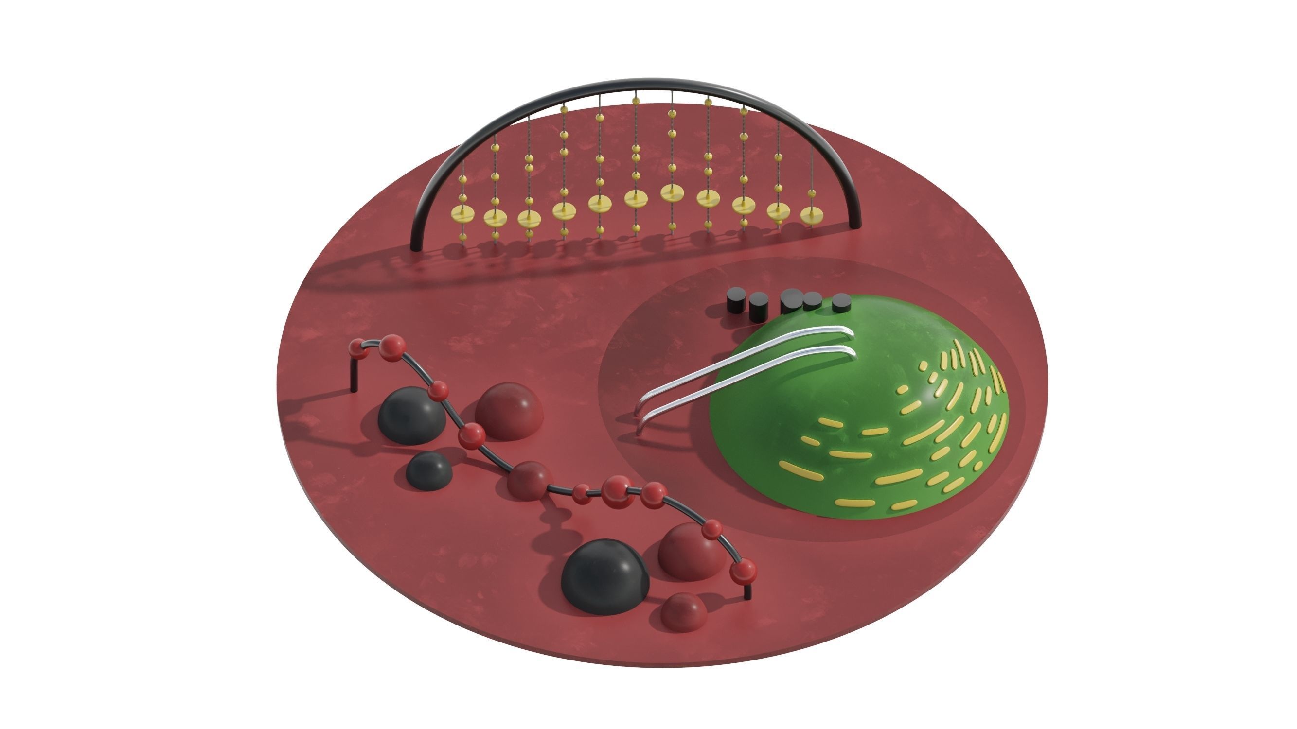 Kids Playground 5 3D model_21