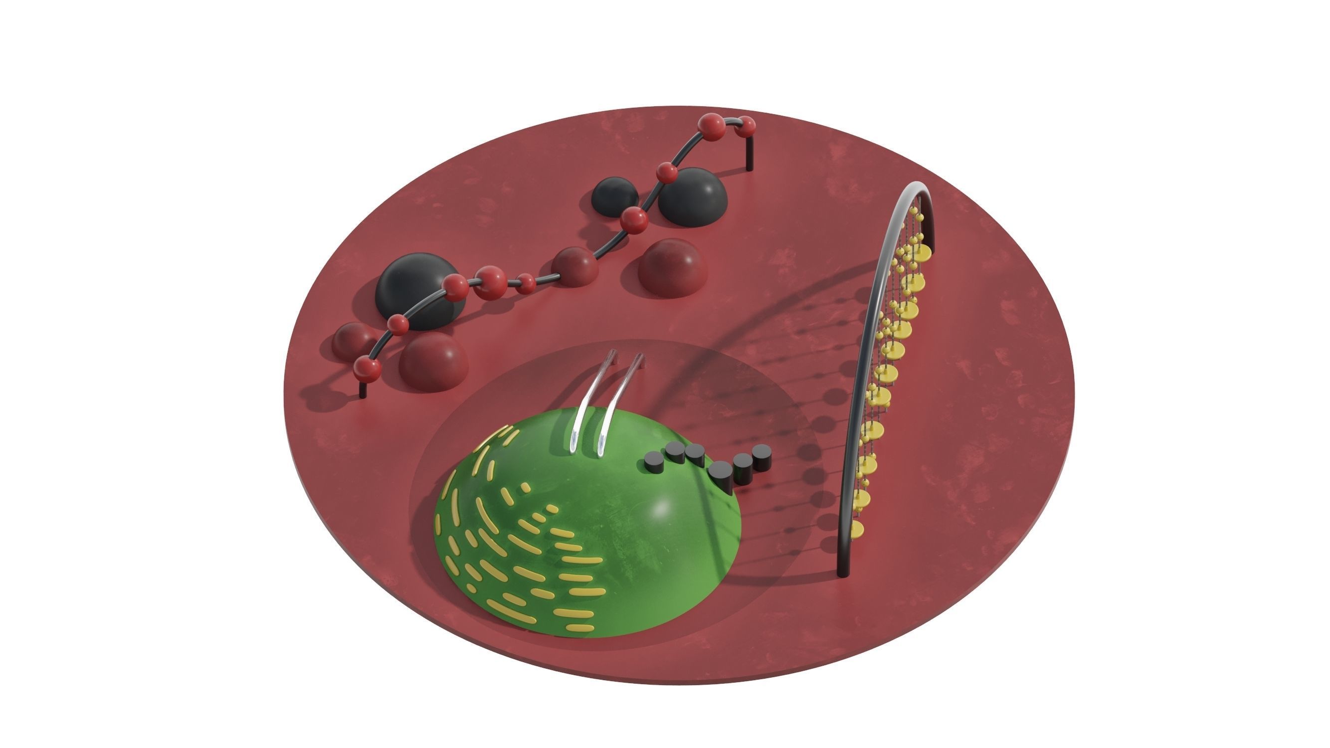 Kids Playground 5 3D model_14