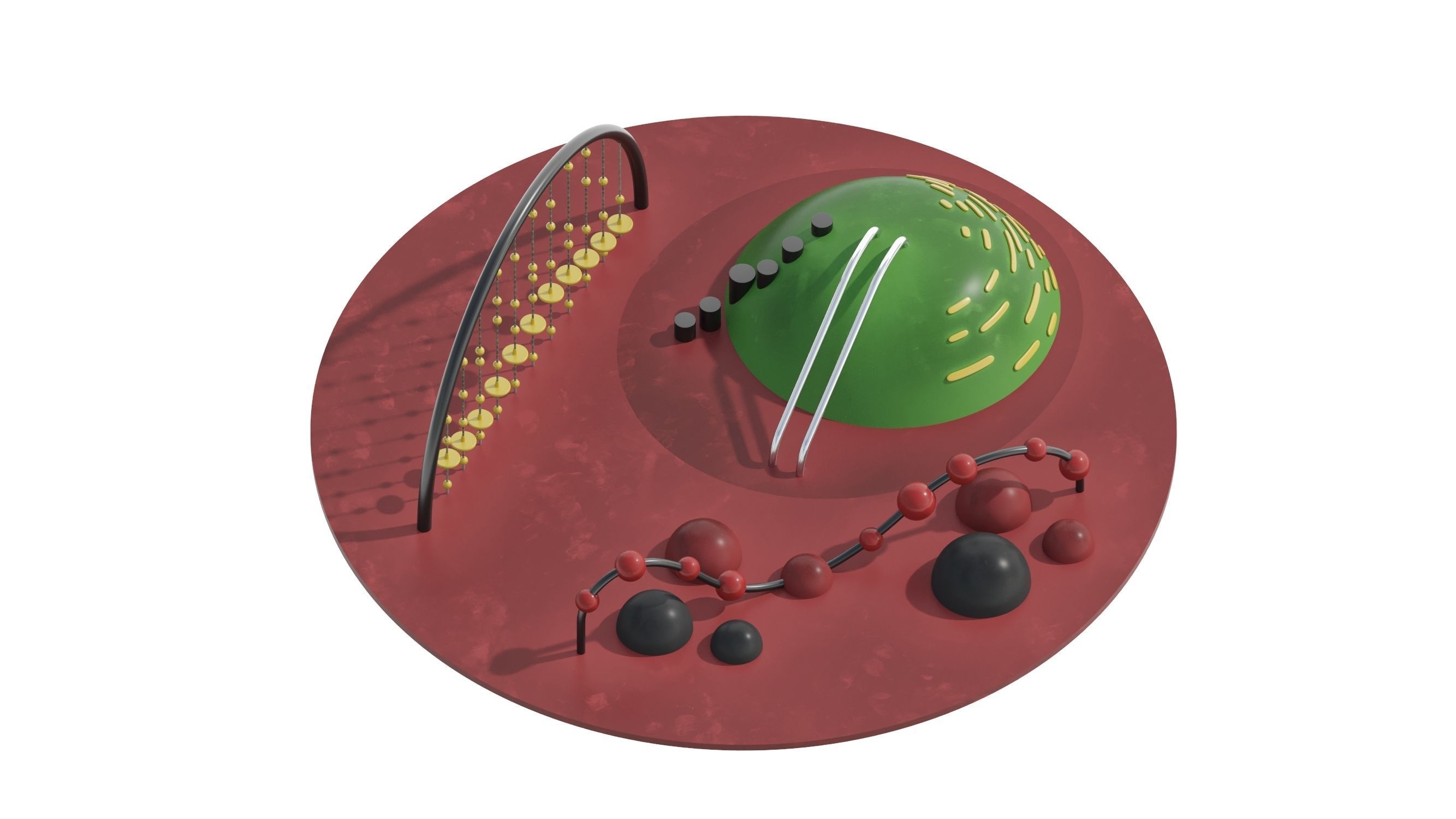 Kids Playground 5 3D model_25