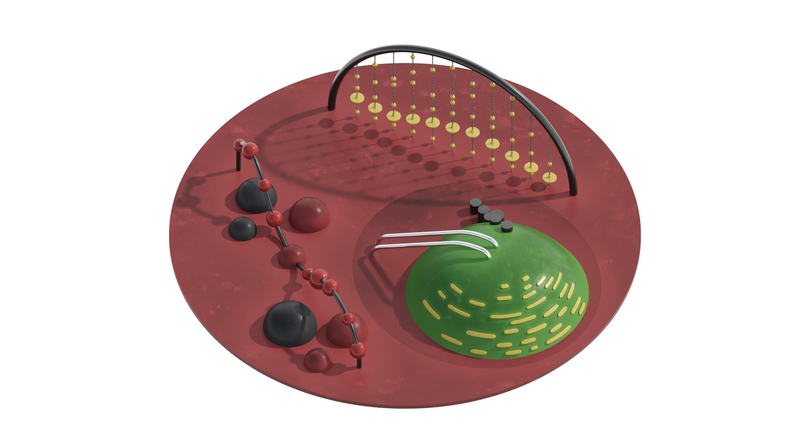 Kids Playground 5 3D model_19