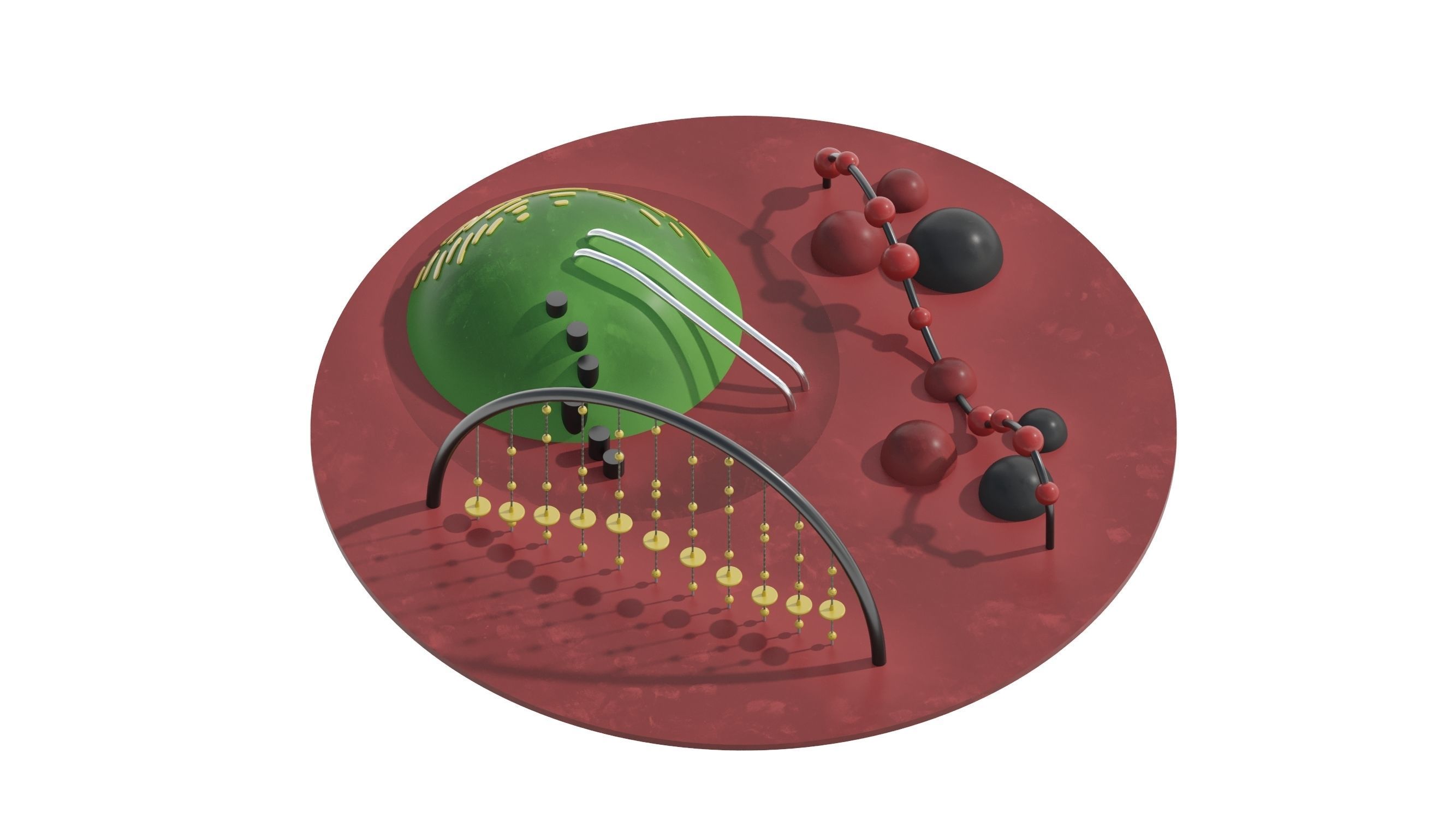 Kids Playground 5 3D model_7