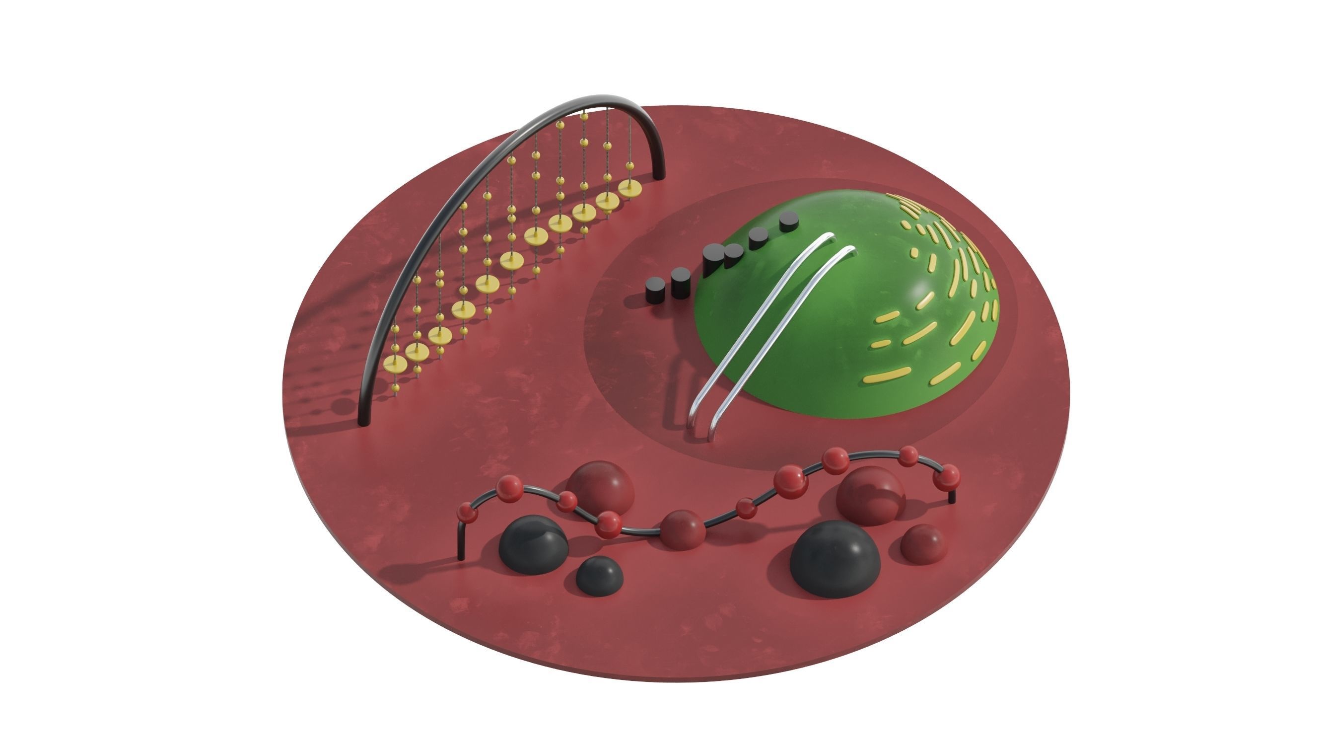 Kids Playground 5 3D model_24