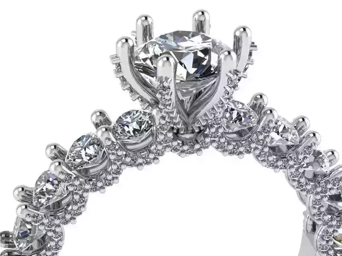 solitaire engagement ring 380