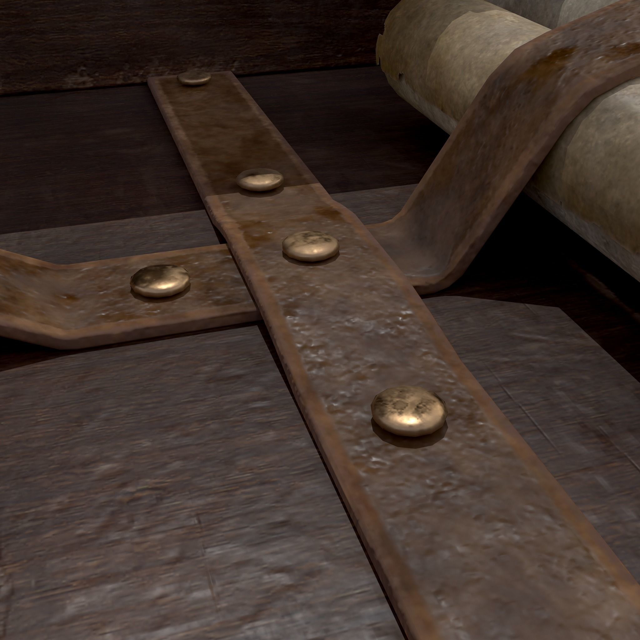 Rustic Potion Makers Briefcase Low-poly 3D model_23