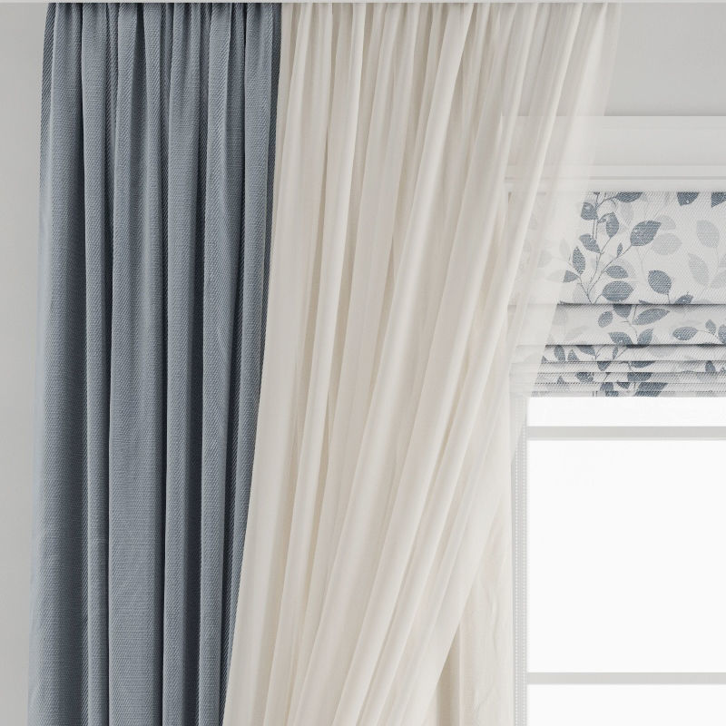 Curtain 353 3D model_1