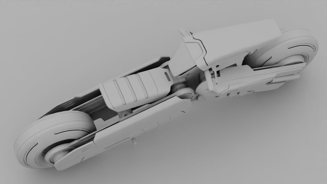 FUTURISTIC VEHICLE  rigged 3D model_40