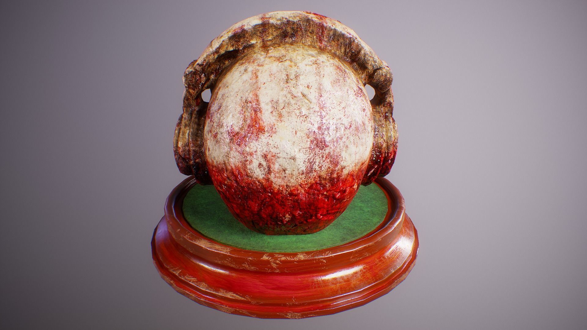 PBR Skull Sculpture Mega Collection Low-poly 3D model_43