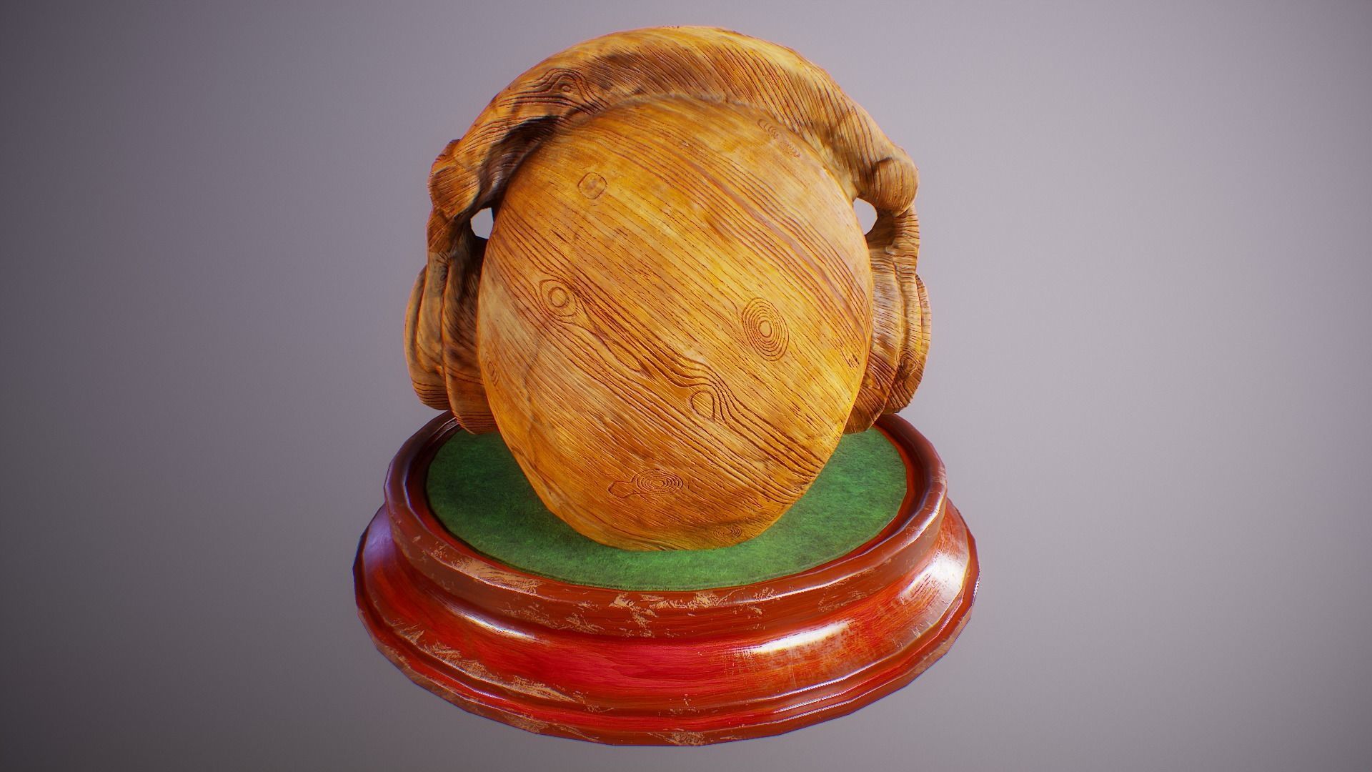 PBR Skull Sculpture Mega Collection Low-poly 3D model_49