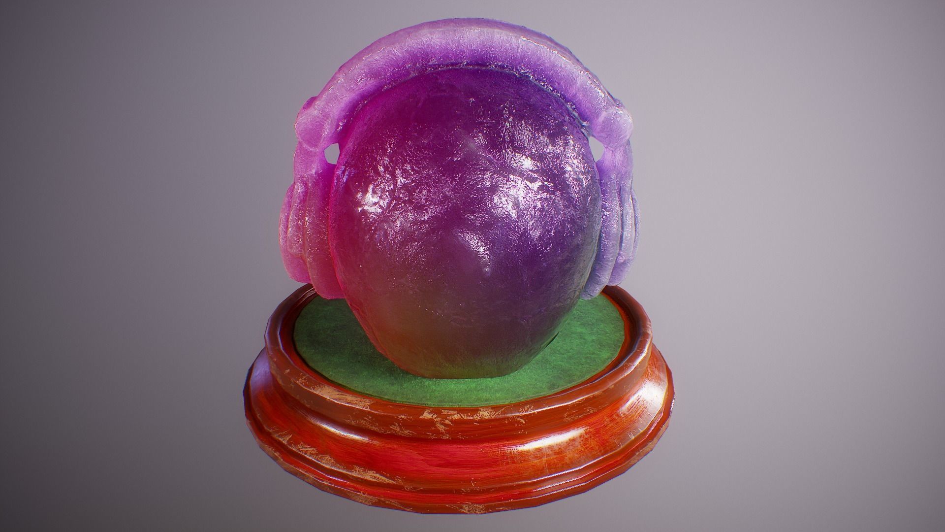 PBR Skull Sculpture Mega Collection Low-poly 3D model_40