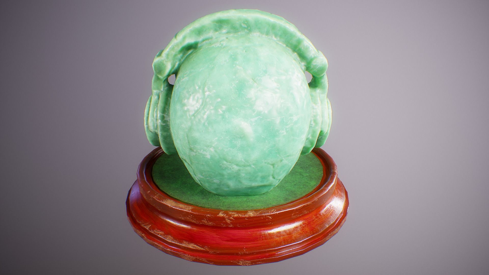 PBR Skull Sculpture Mega Collection Low-poly 3D model_45