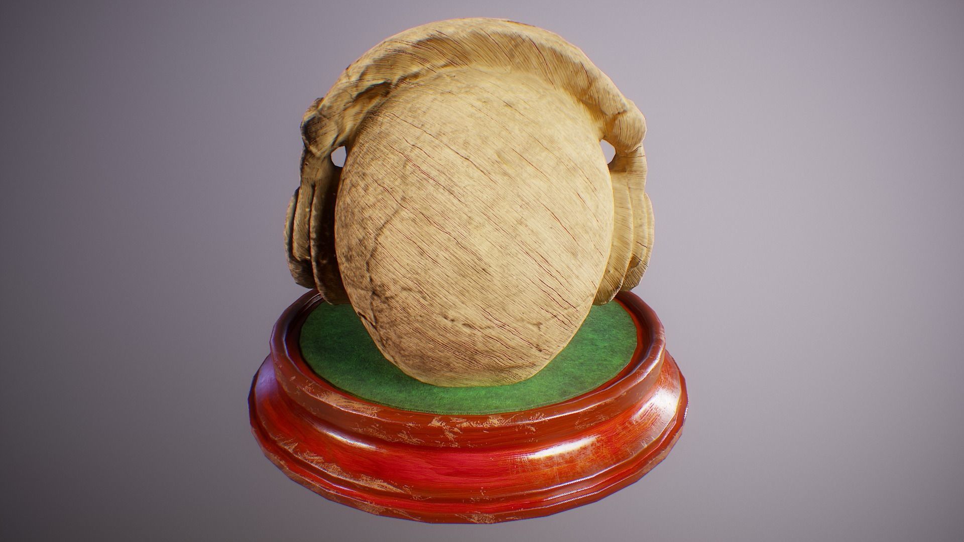 PBR Skull Sculpture Mega Collection Low-poly 3D model_37