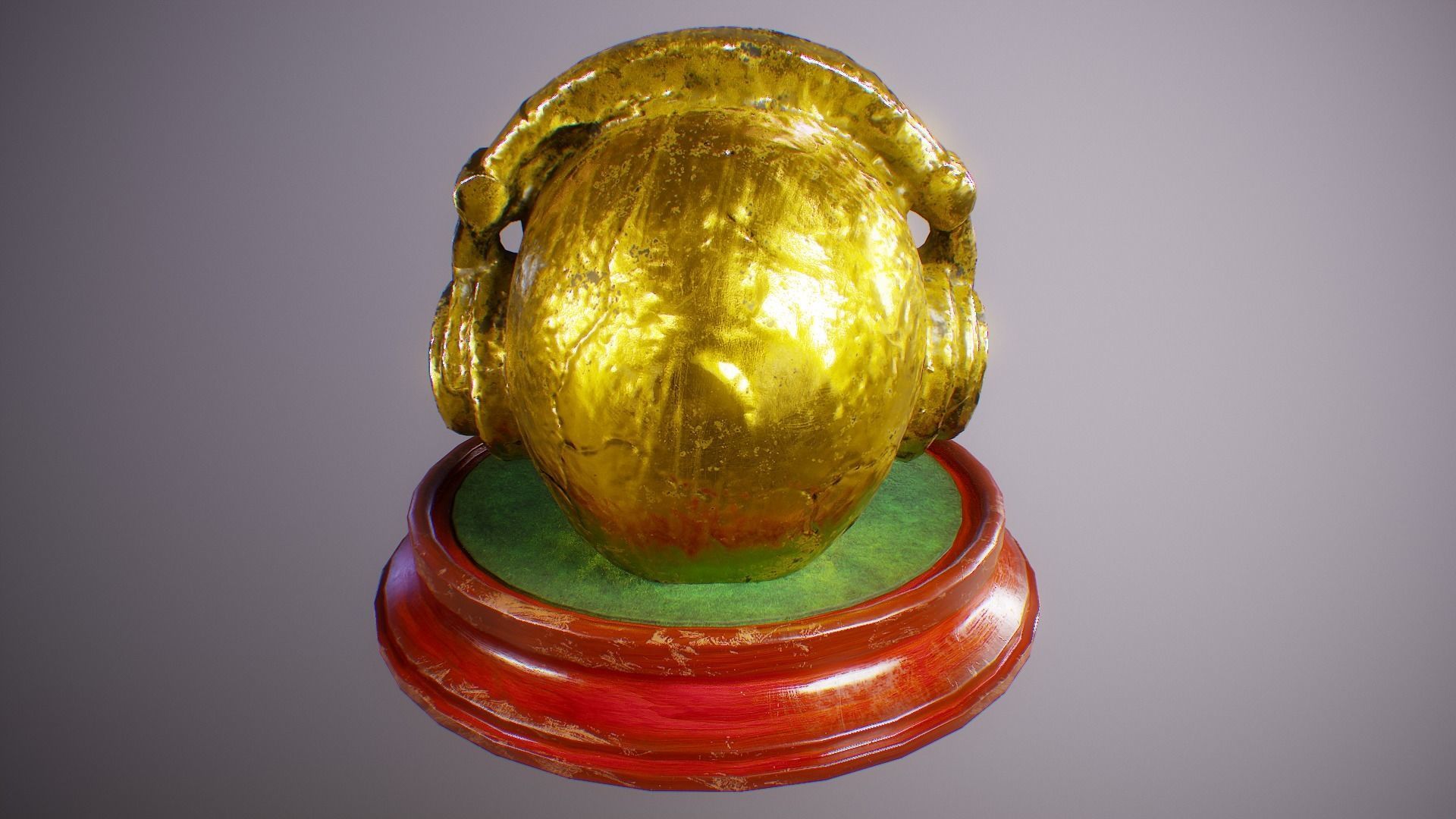 PBR Skull Sculpture Mega Collection Low-poly 3D model_42