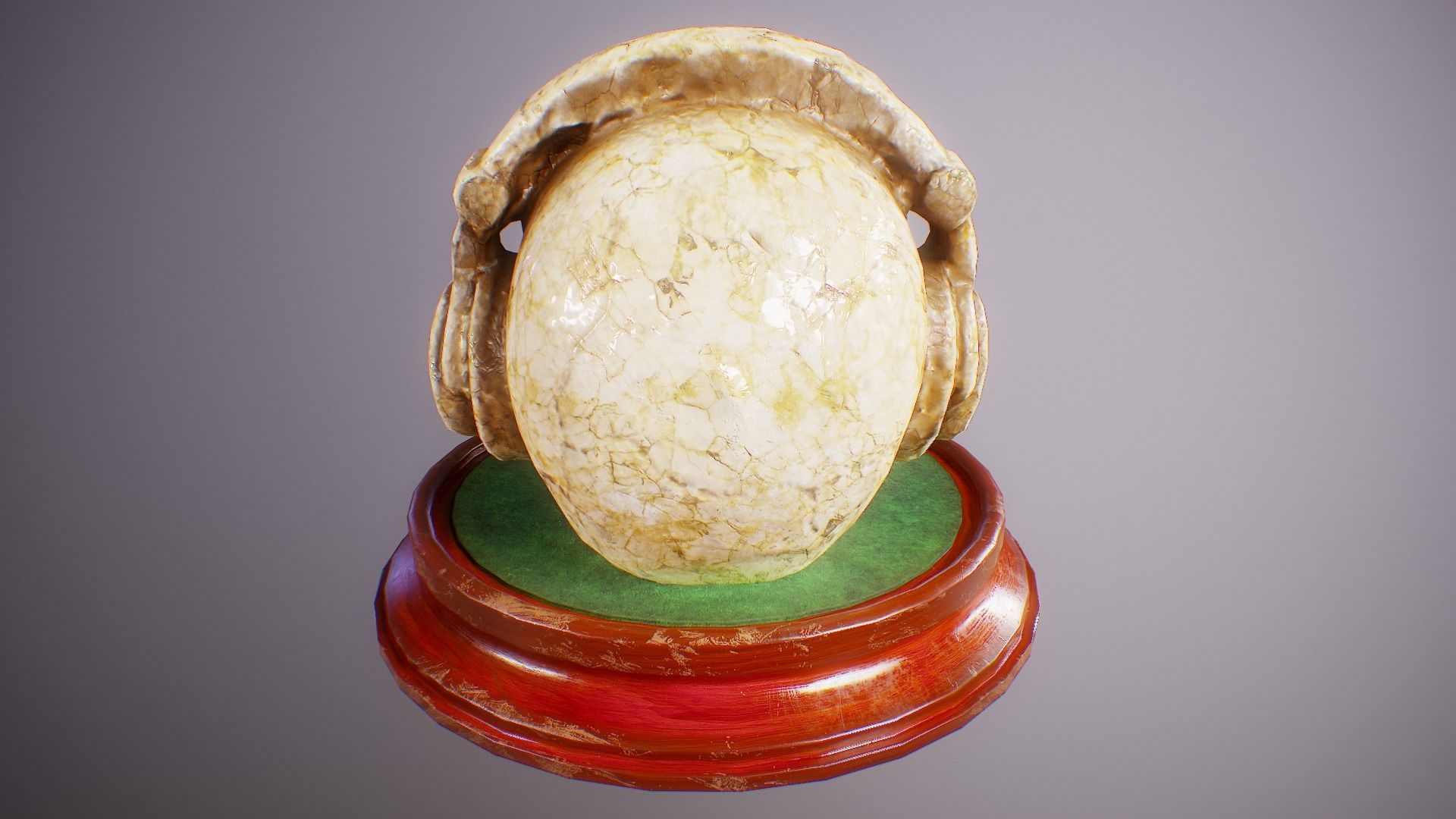 PBR Skull Sculpture Mega Collection Low-poly 3D model_46