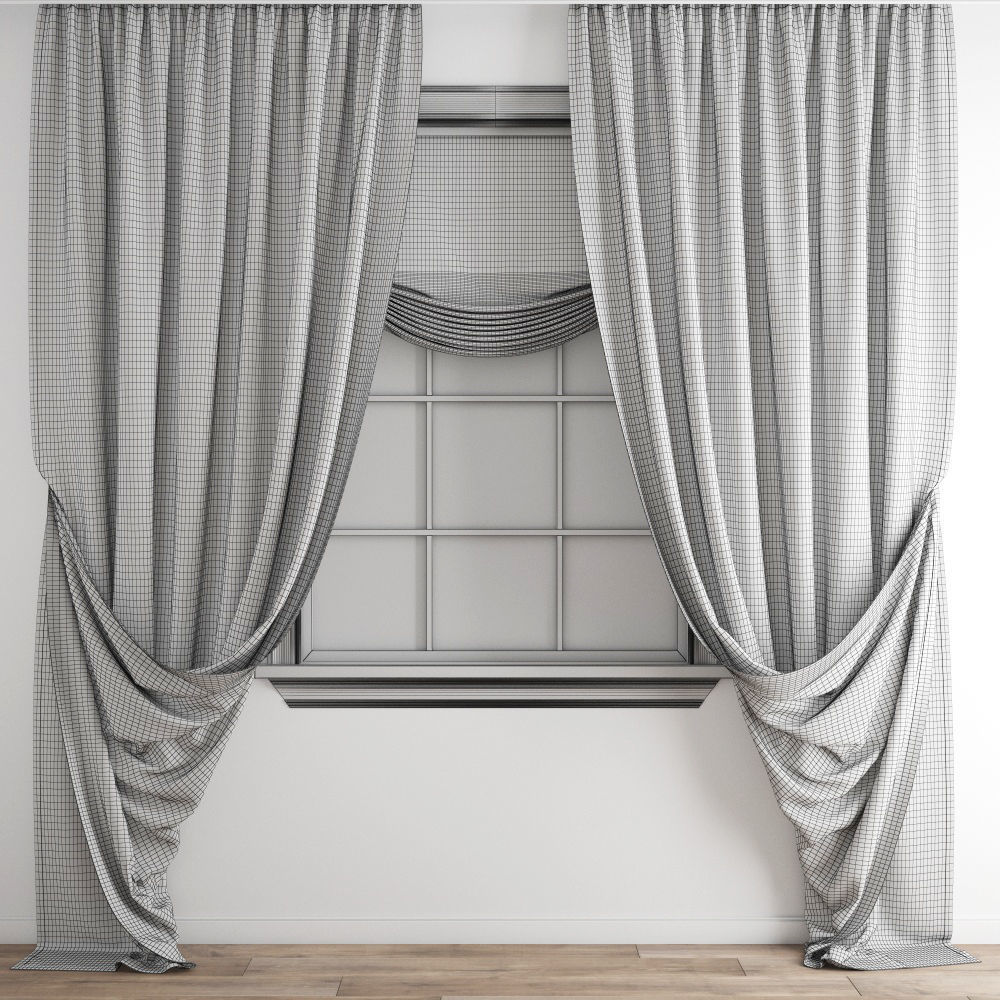 Curtain 359 3D model_8