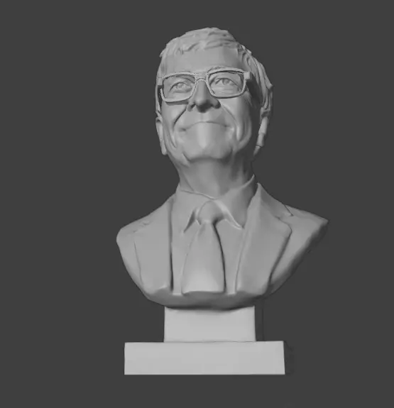 Bill Gates 3D print model_4