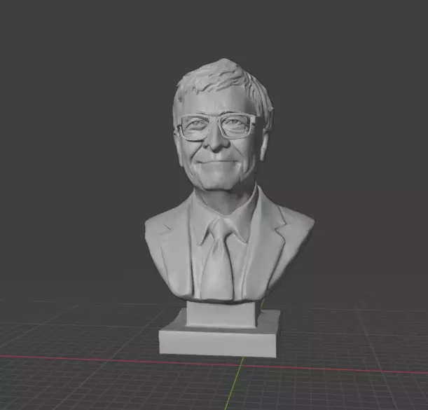 Bill Gates 3D print model_7