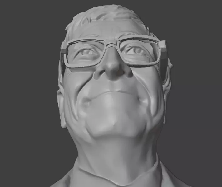 Bill Gates 3D print model_10