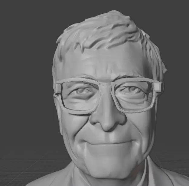 Bill Gates 3D print model_9