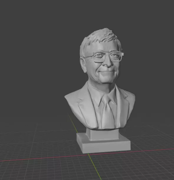 Bill Gates 3D print model_18