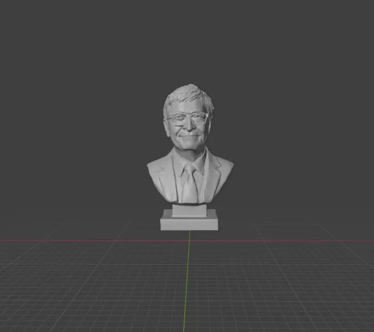 Bill Gates 3D print model_0