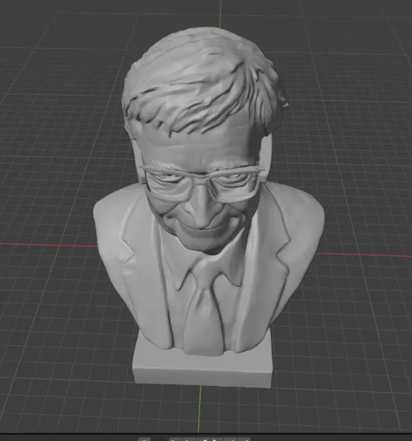 Bill Gates 3D print model_6