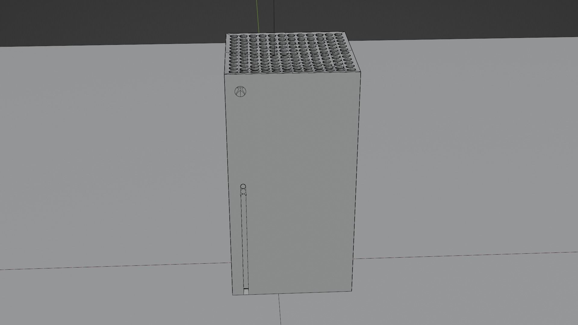Xbox Series X Low-poly 3D model_5