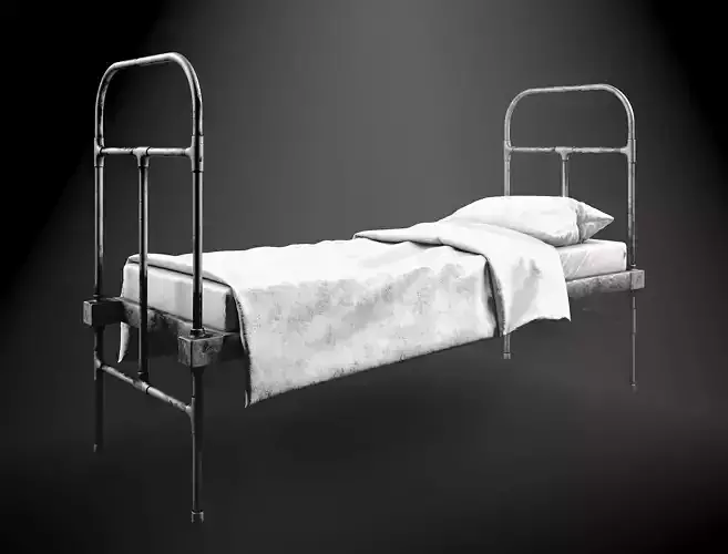 Psychiatric hospital bed