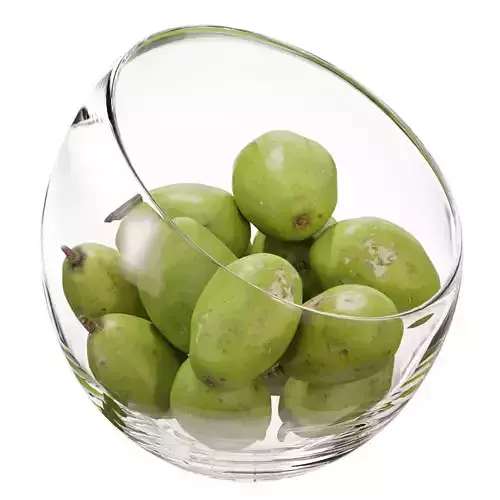 Large Slant Fruit Bowl ambarella 3D model