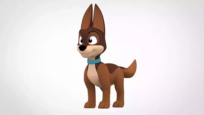 Blaze cartoon dog