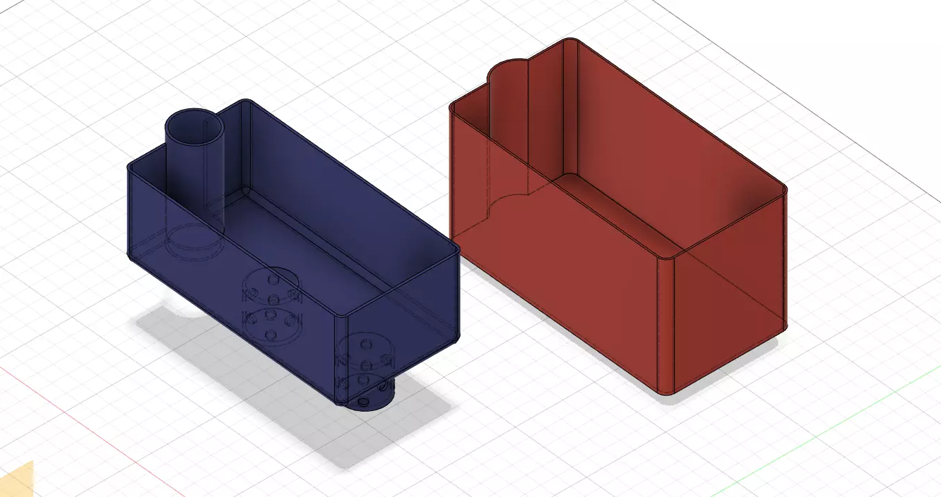 self watering pot v1 3D print model_0