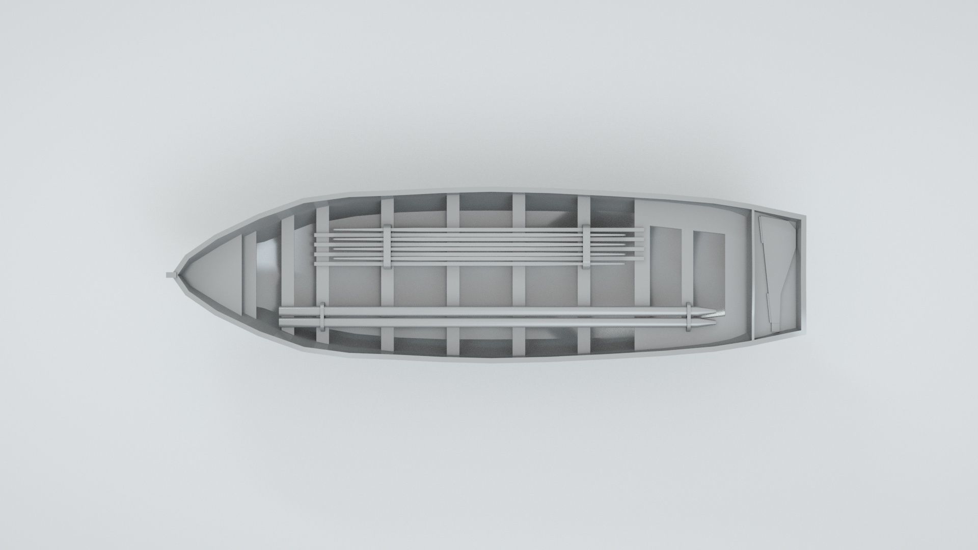 Lifeboat - Type 2 - World War 2 Warship 3D model_4