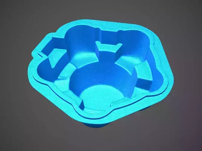 Daisy swimming pool 3D model
