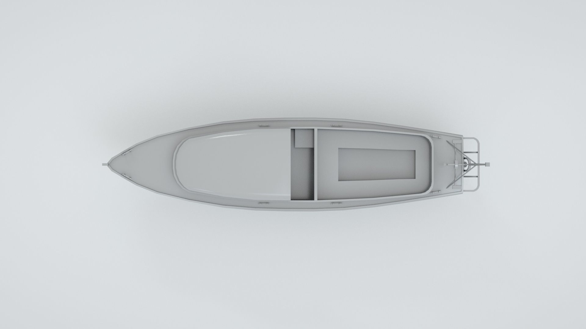 Lifeboat - Type 3 - World War 2 Warship 3D model_5
