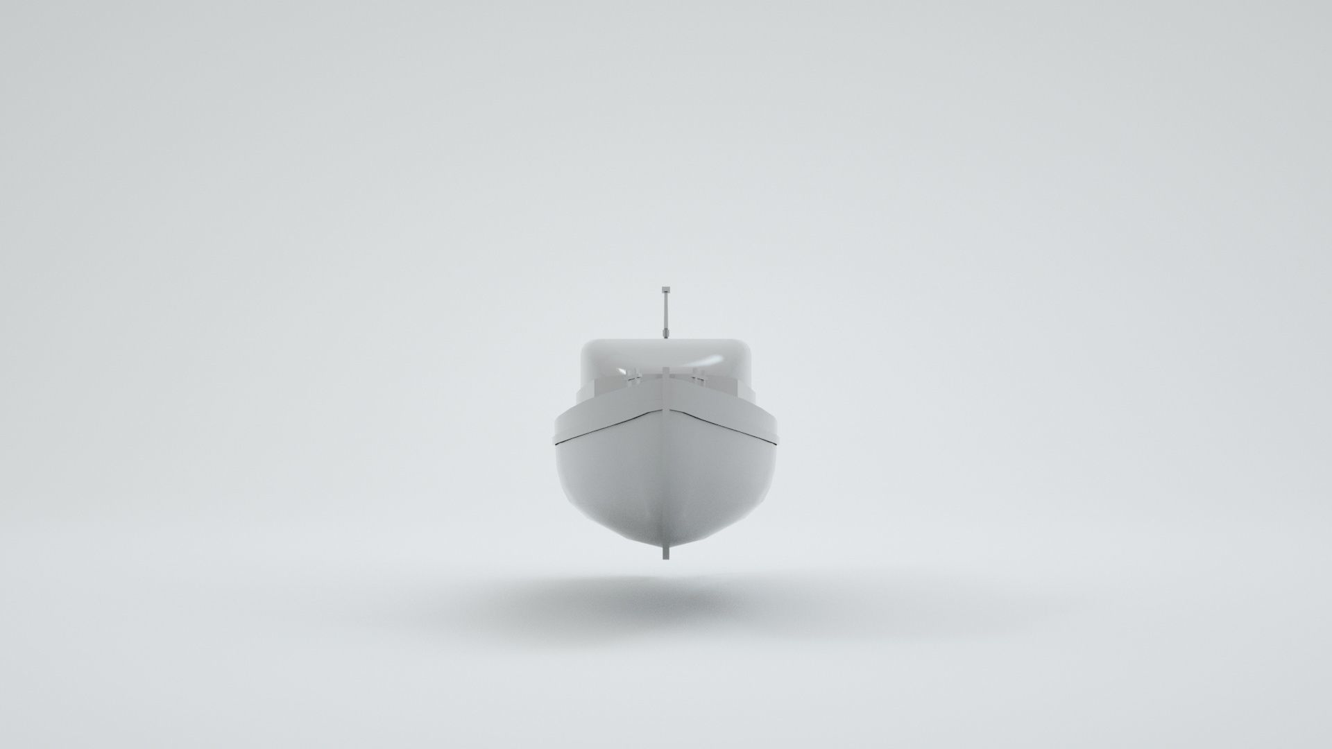 Lifeboat - Type 3 - World War 2 Warship 3D model_6