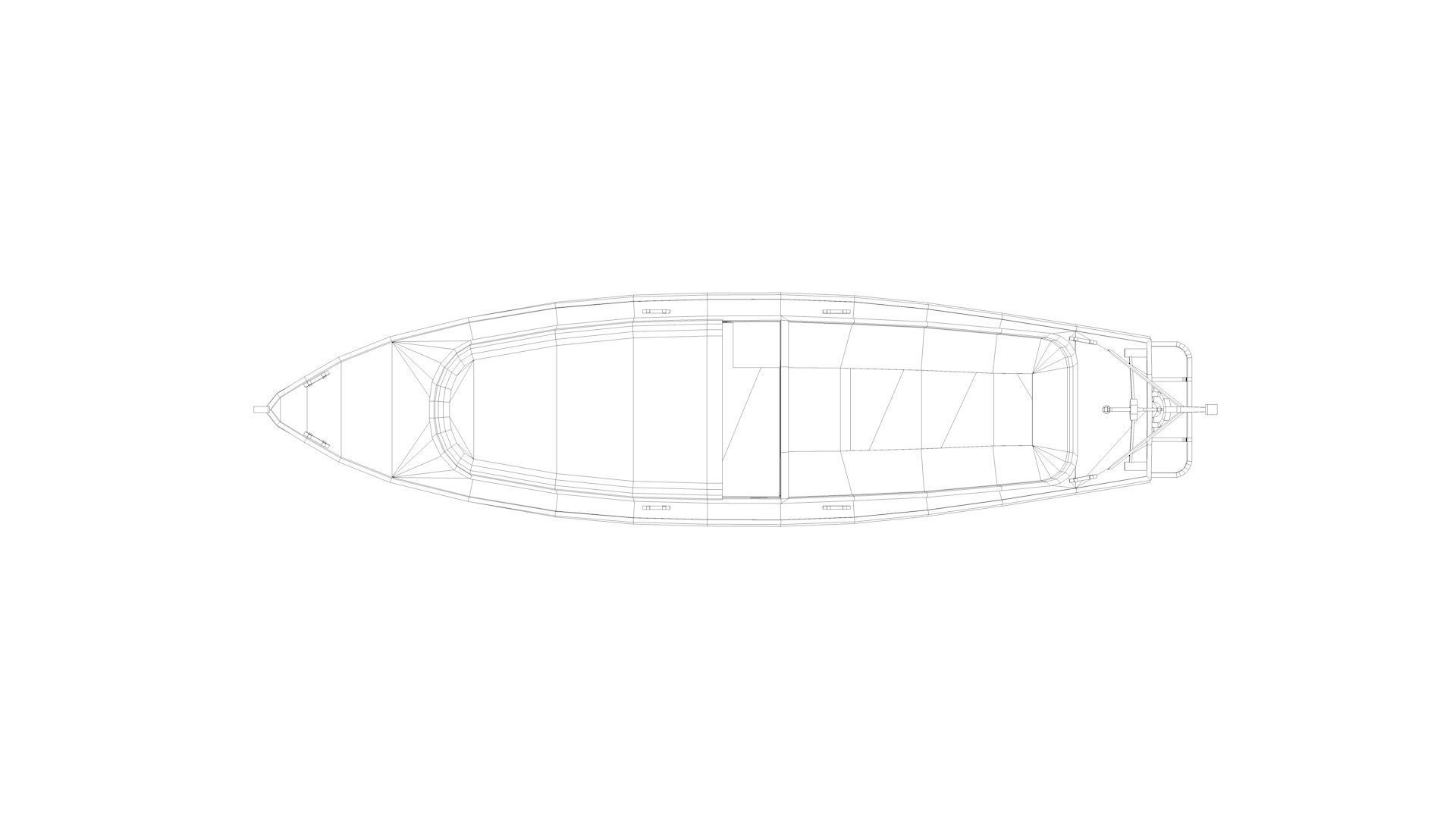 Lifeboat - Type 3 - World War 2 Warship 3D model_10