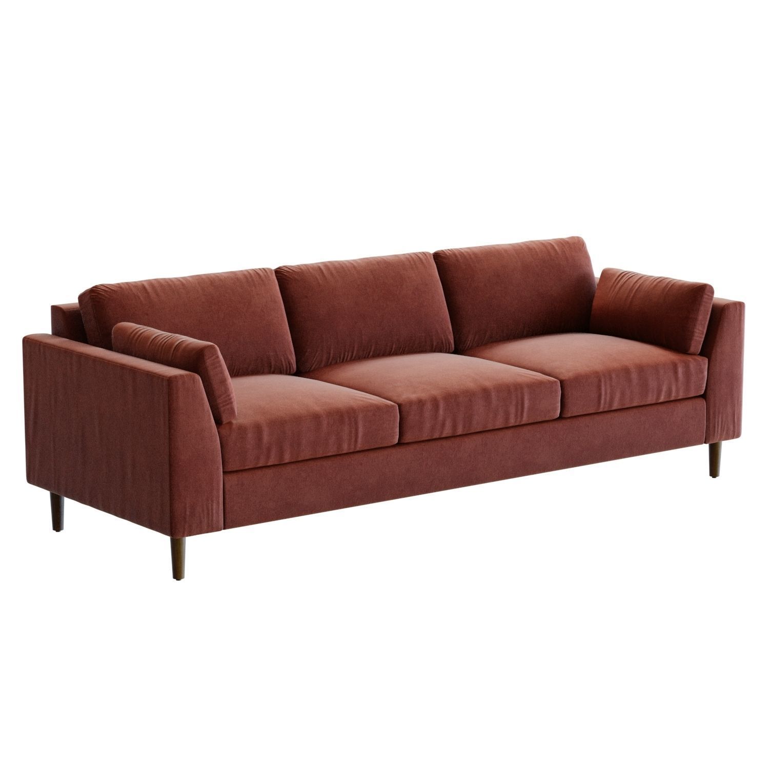 Crate and Barrel Avondale 98 in Sofa 3D model_8
