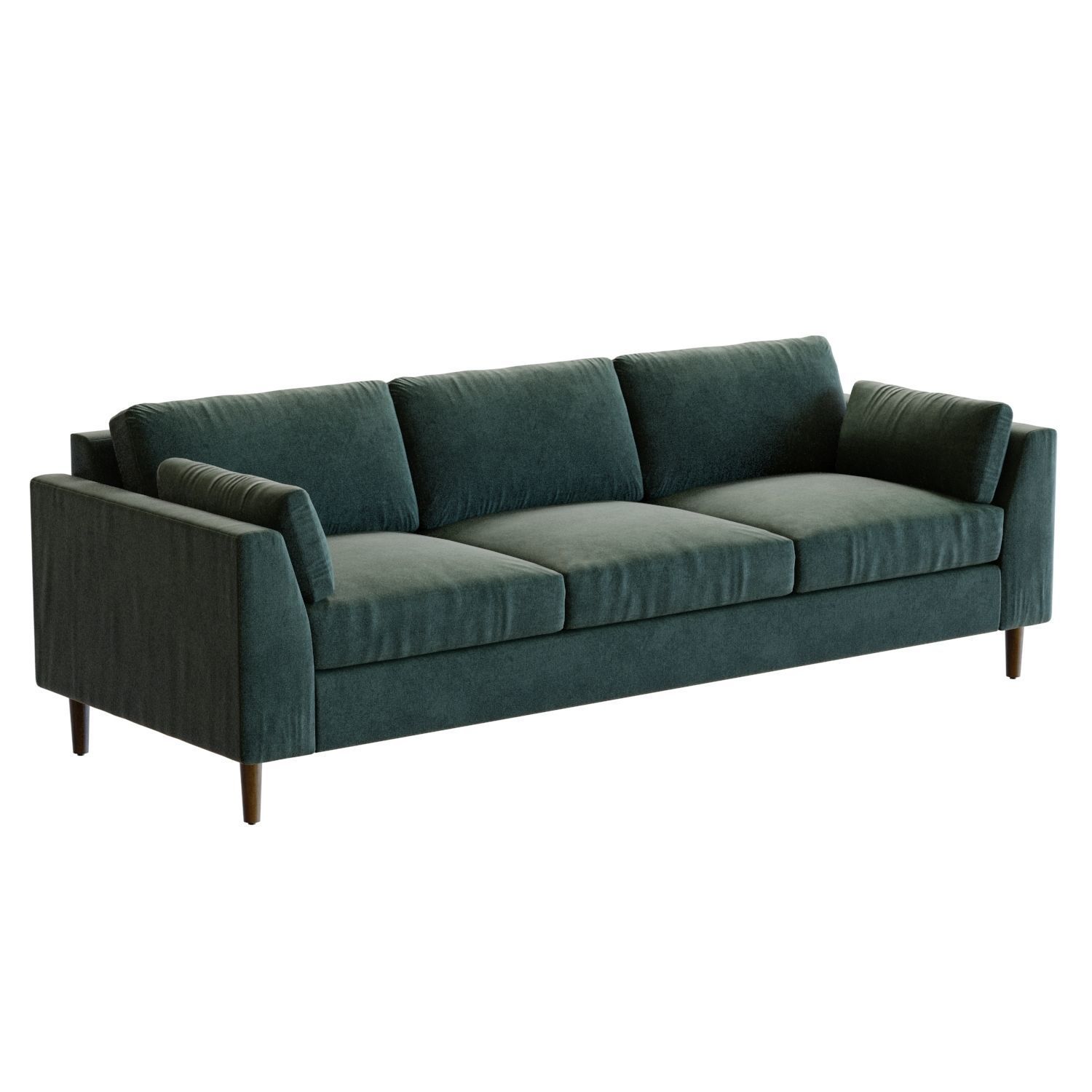 Crate and Barrel Avondale 98 in Sofa 3D model_9
