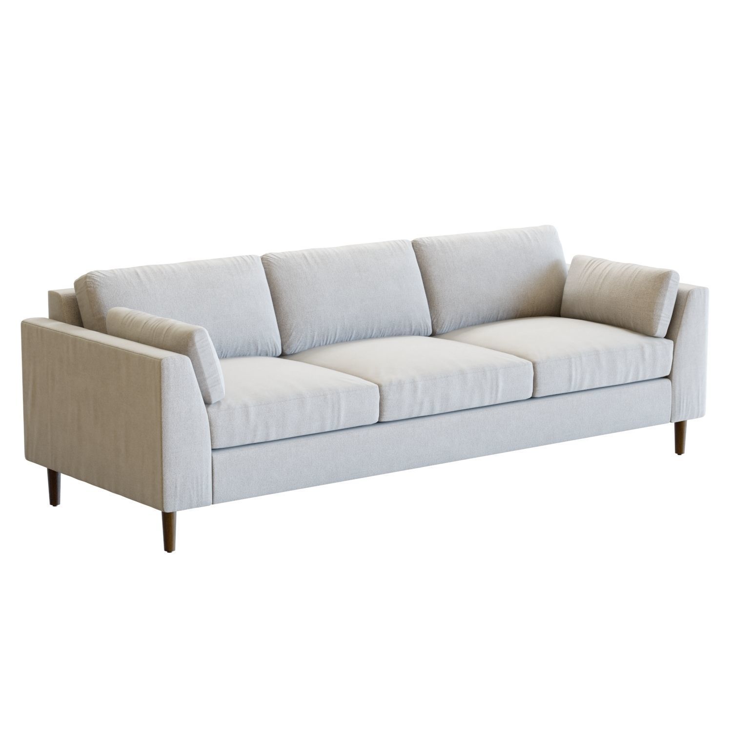 Crate and Barrel Avondale 98 in Sofa 3D model_5