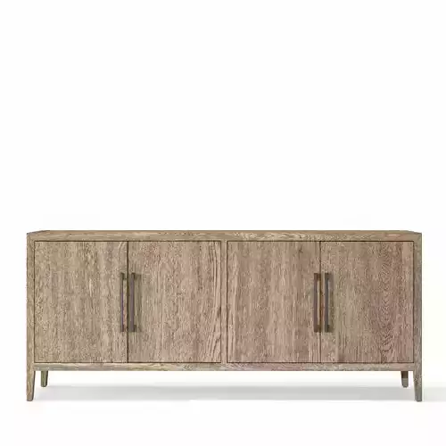 RH French Contemporary 4 Door Sideboard 