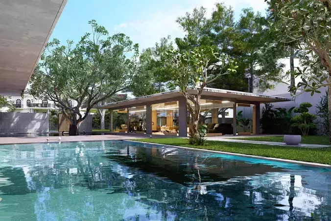 EXCLUSIVE D5 RENDER SCENE BY YOGA4ARCH 