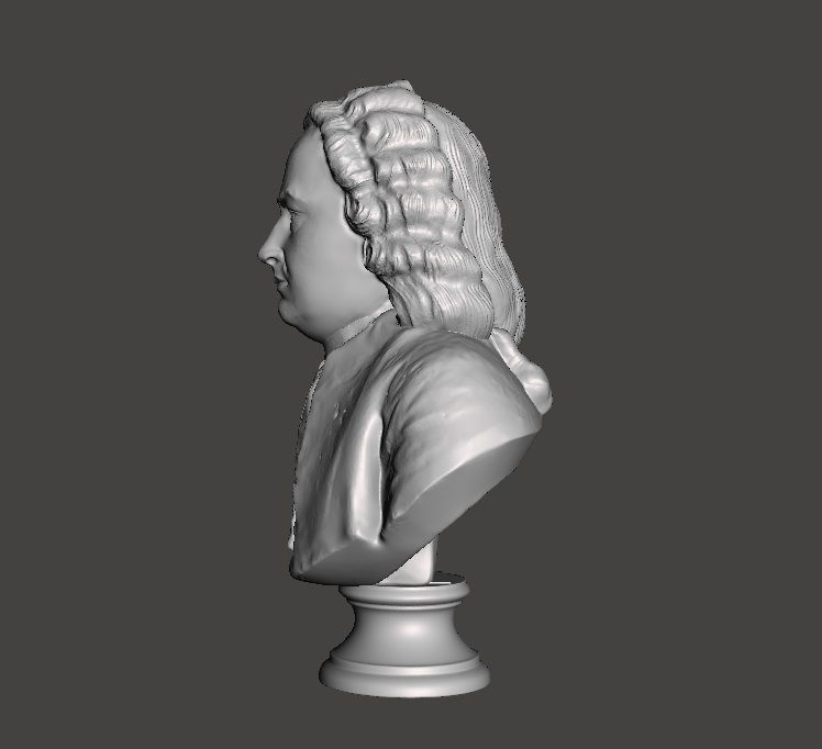 Johann Sebastian Bach 3d printing 3D print model_2