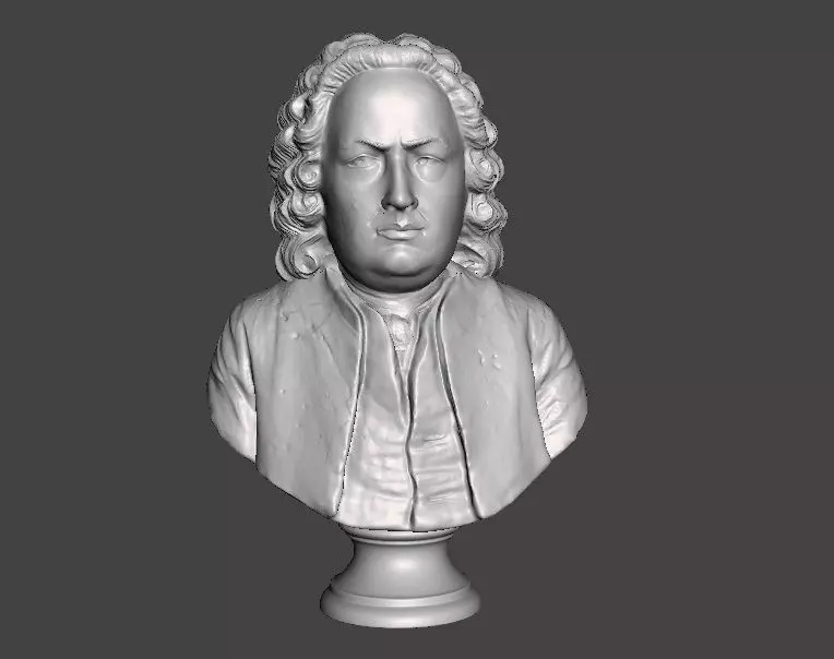 Johann Sebastian Bach 3d printing 3D print model_0