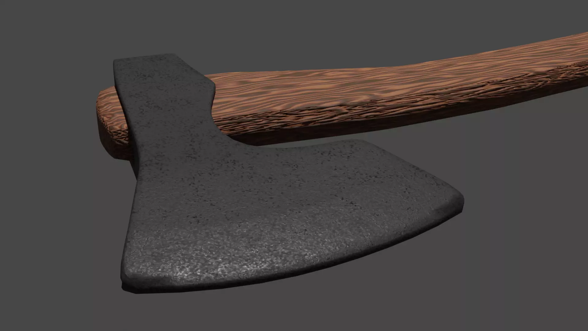 Axe 3d model Low-poly Free 3D model