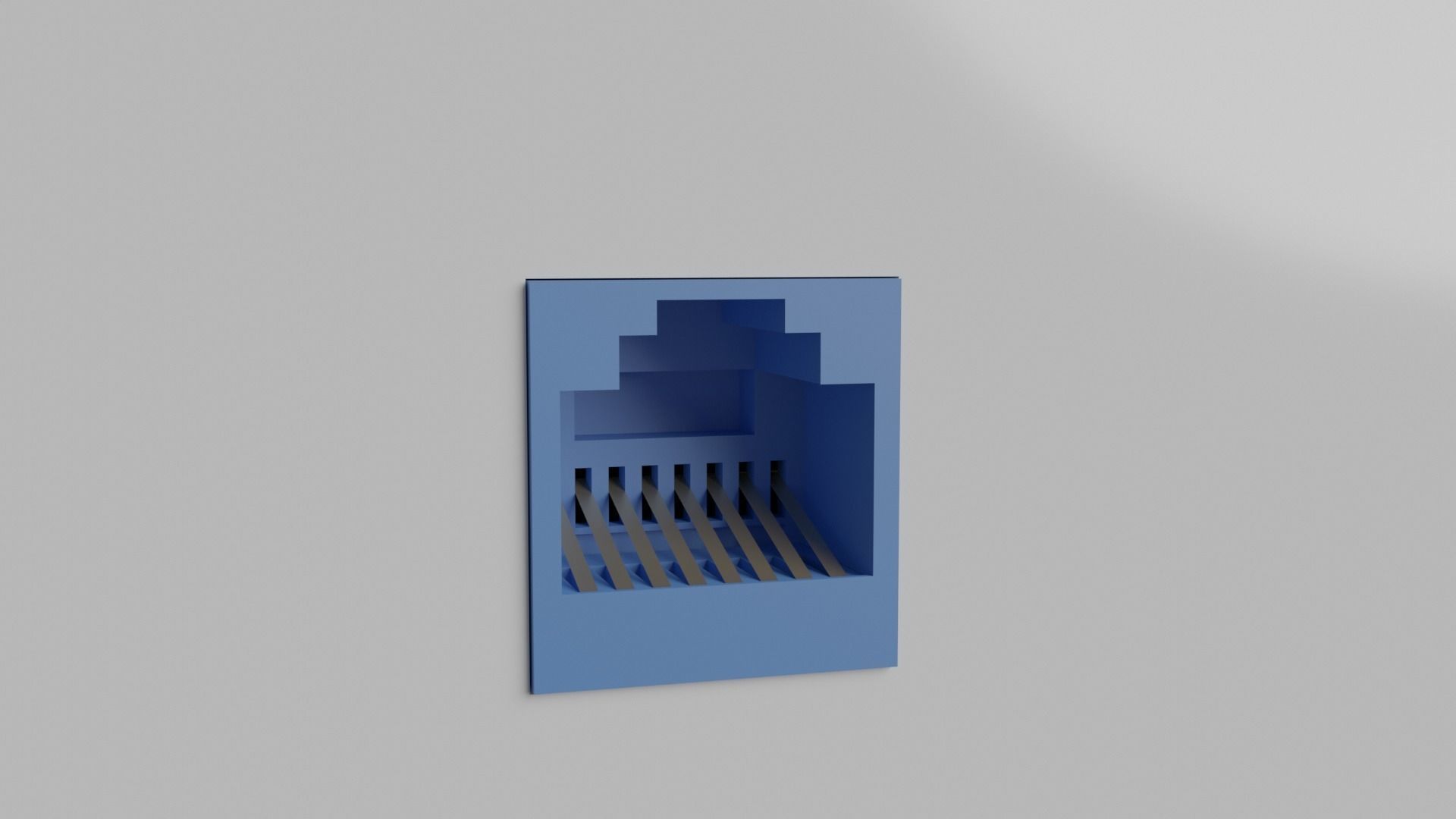 Light switches and outlets High Poly AND Low Poly pack 2 Low-poly 3D model_9