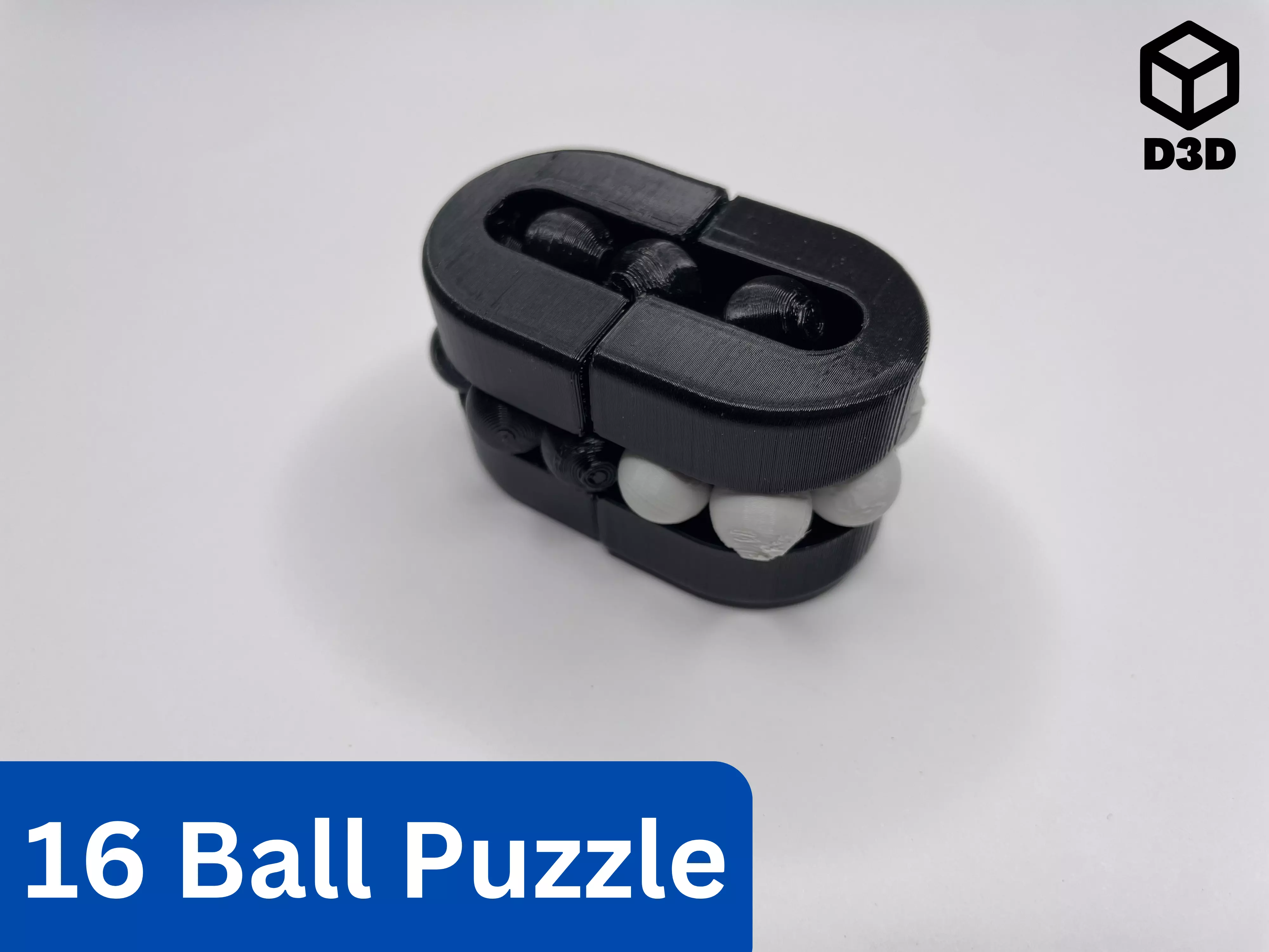 16 Ball Puzzle 3D print model_0