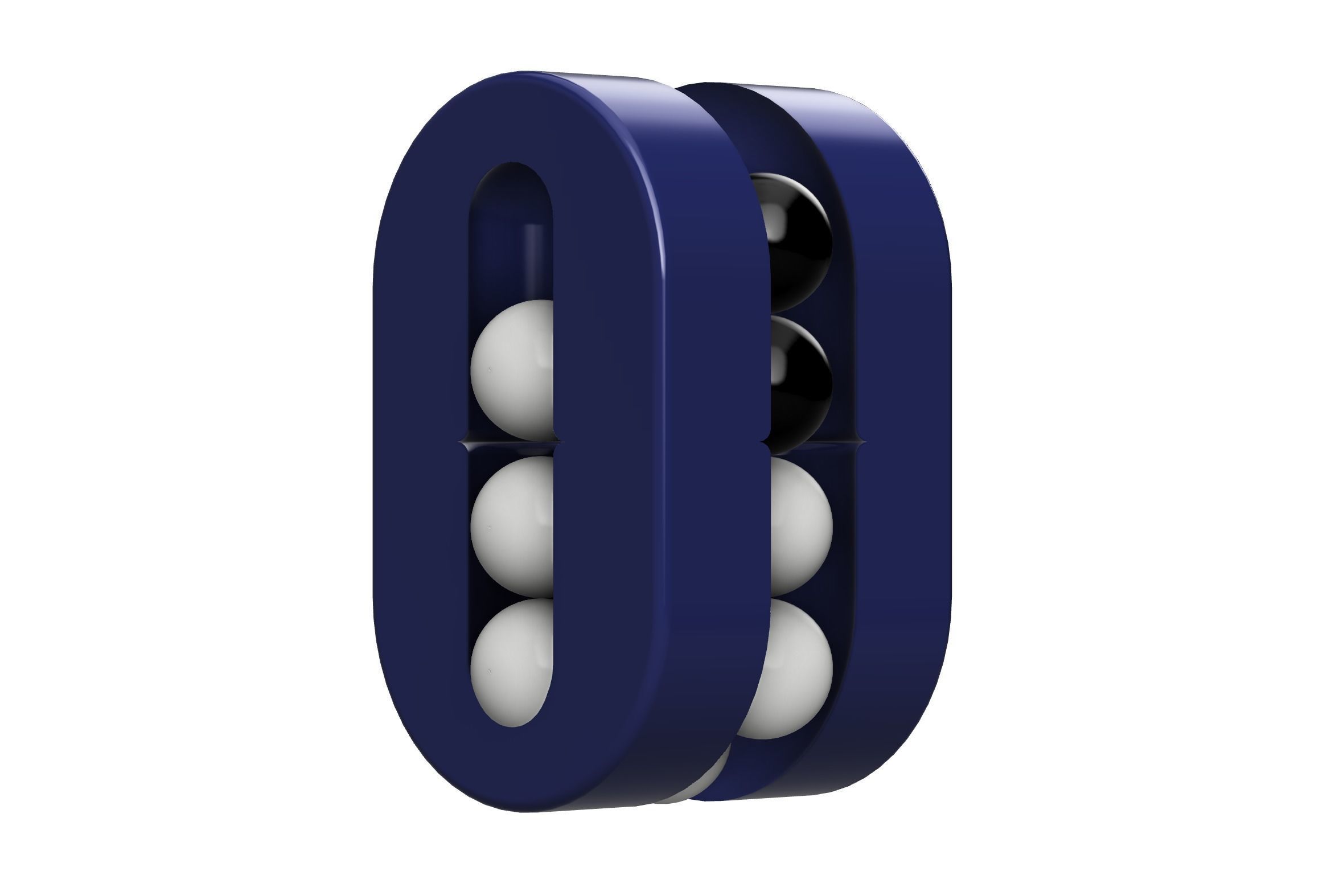 16 Ball Puzzle 3D print model_12