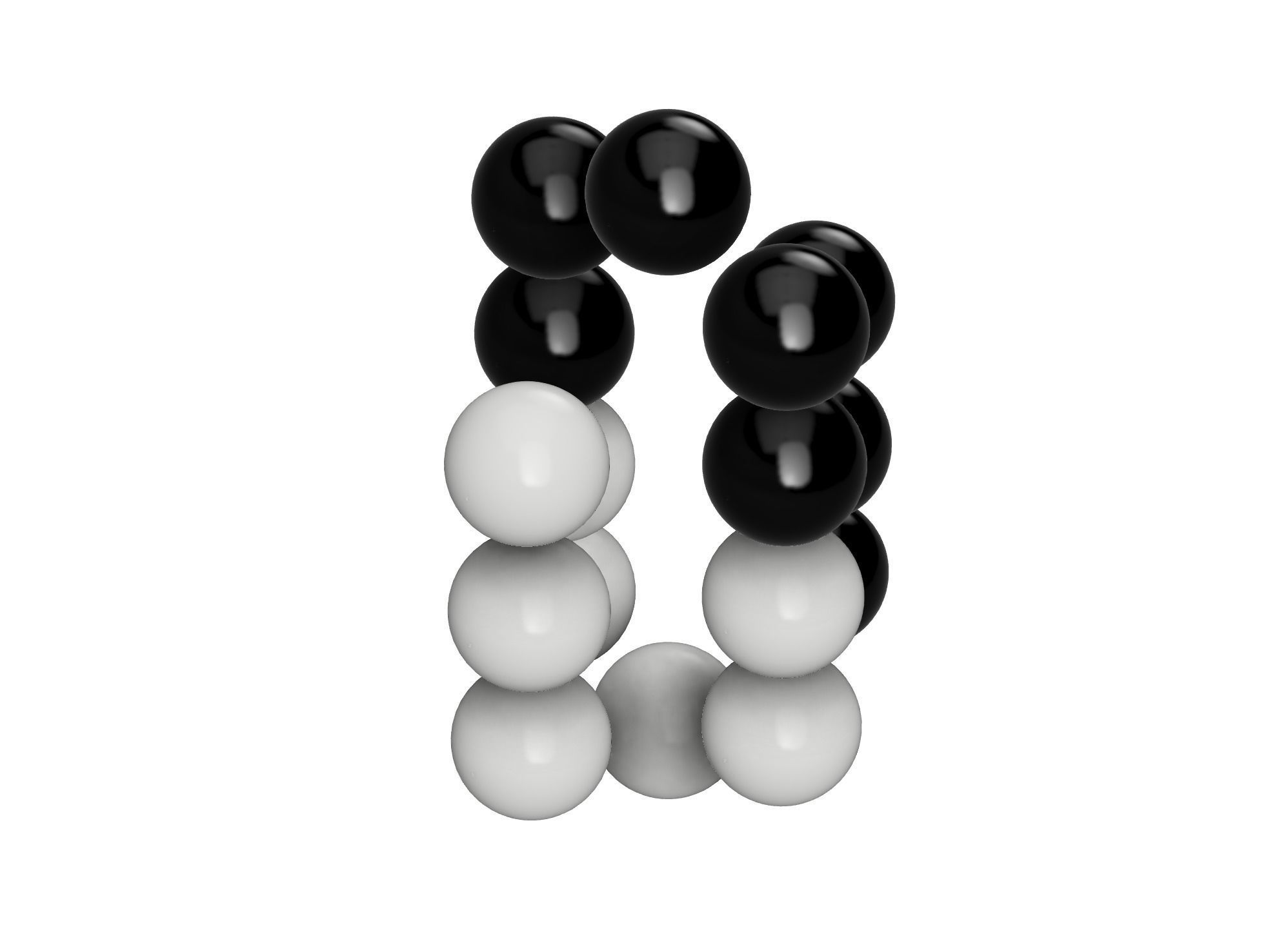 16 Ball Puzzle 3D print model_18