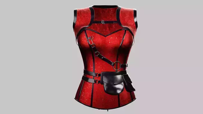 Corset Red